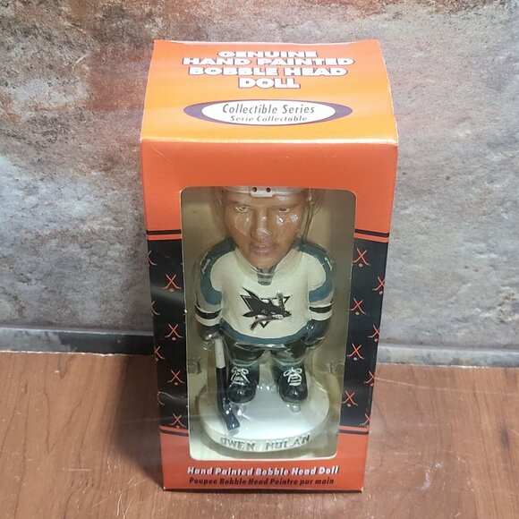 Owen Nolan San Jose Sharks Bobblehead Doll National Hockey League - Picture 3 of 9